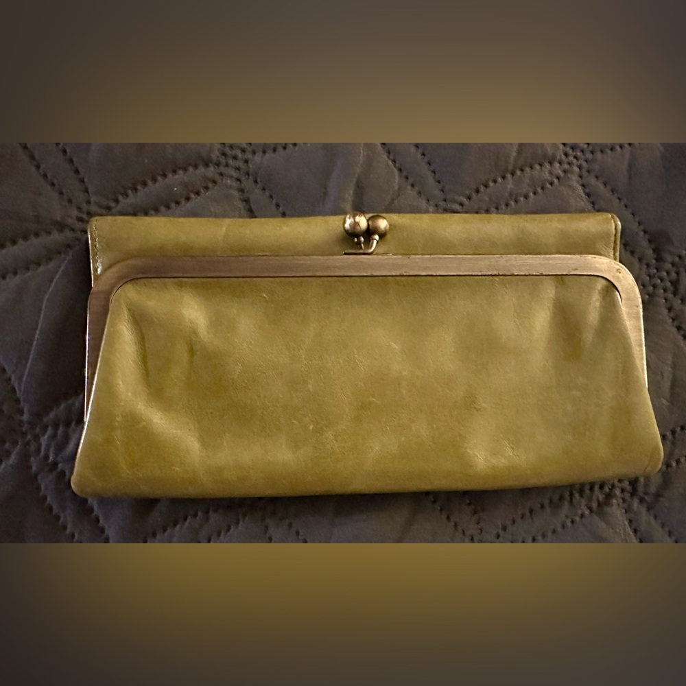 Hobo International Olive Green Clutch Bag